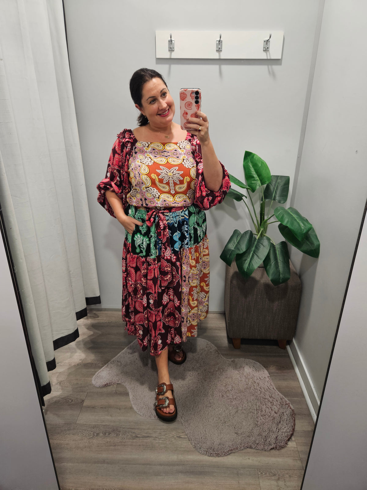 Knox Print Maxi Dress