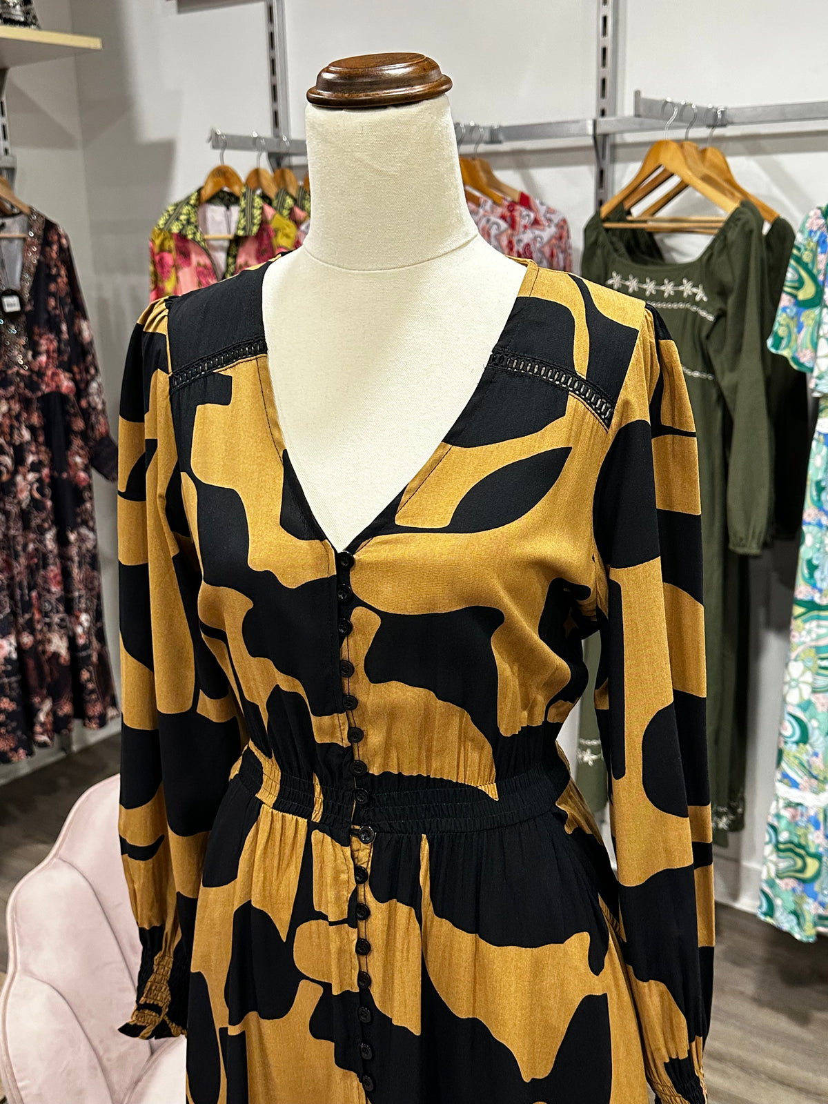 Agata Dress Camel