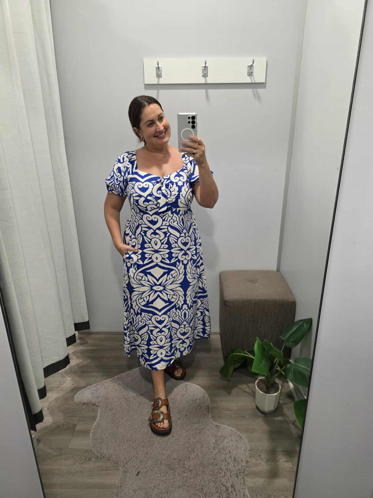 Anna Dress Cobalt