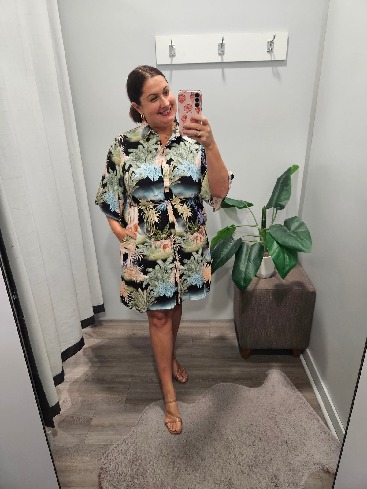 Tara Palm Dress