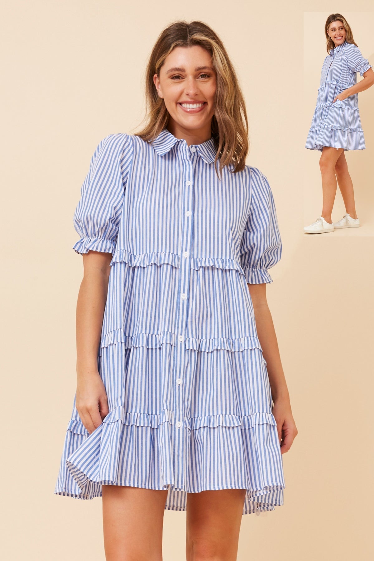 Bonnie Dress Blue