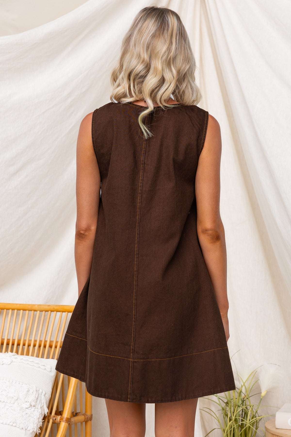 Jojo Dress Chocolate