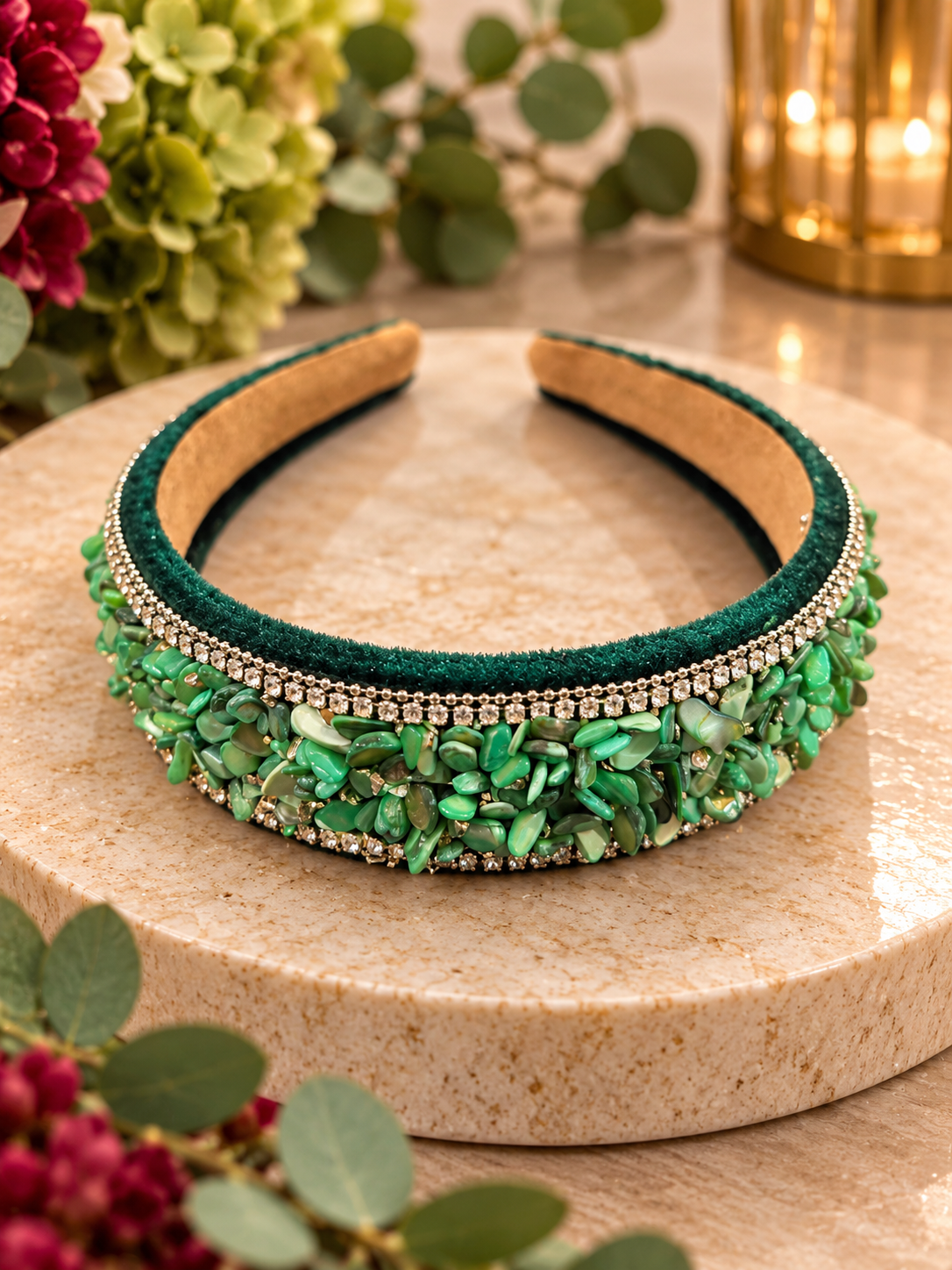 Scout Headband Emerald Green