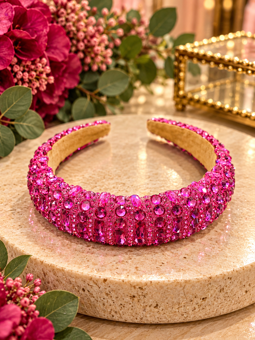 Suki Headband Pink