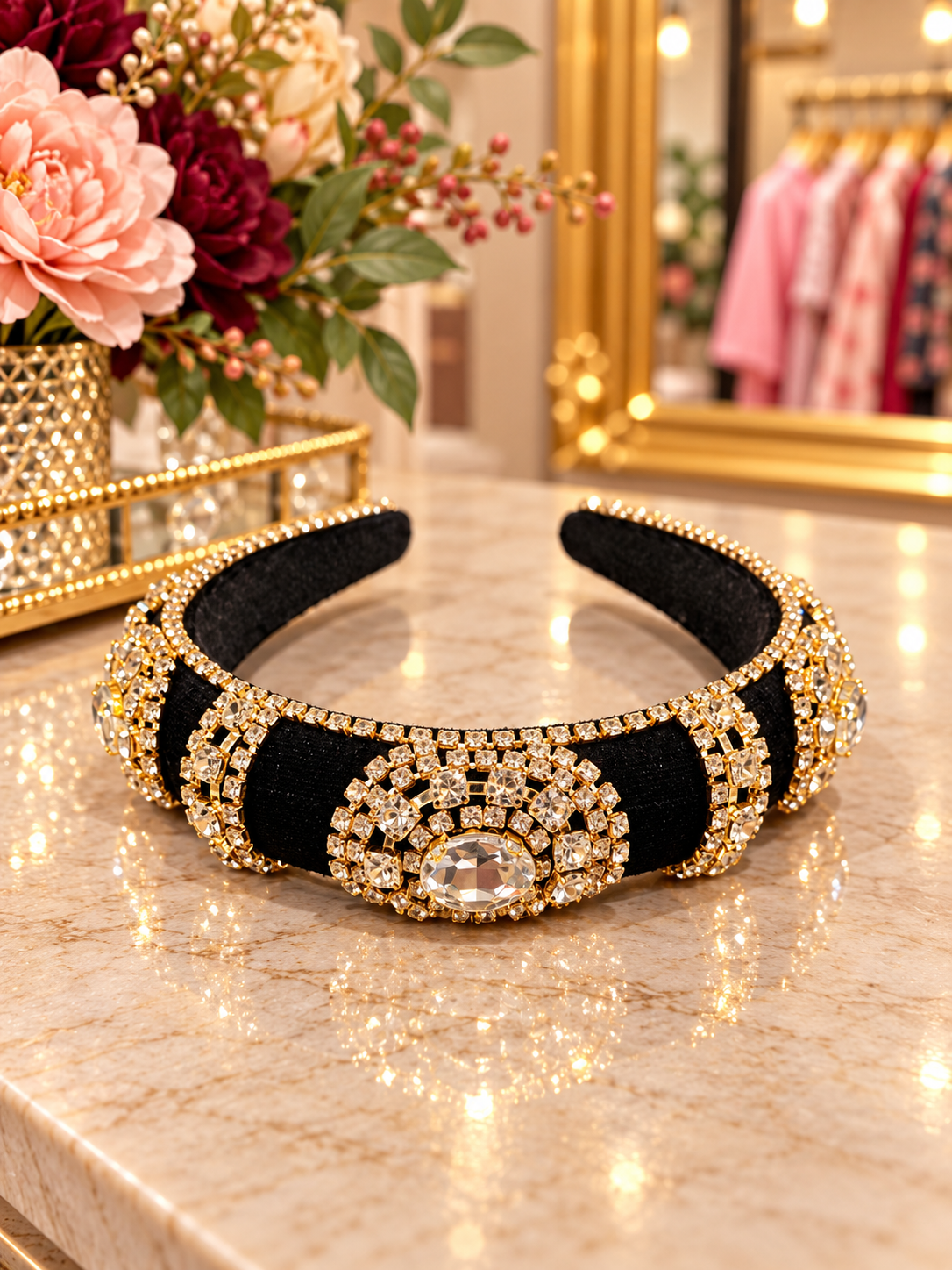 Zali Headband Gold