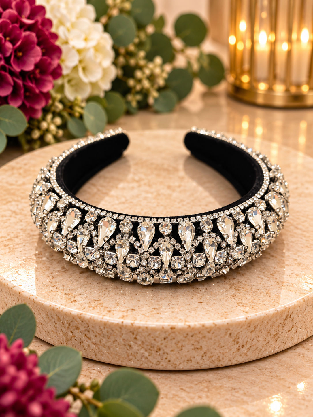 Cleo Headband Silver