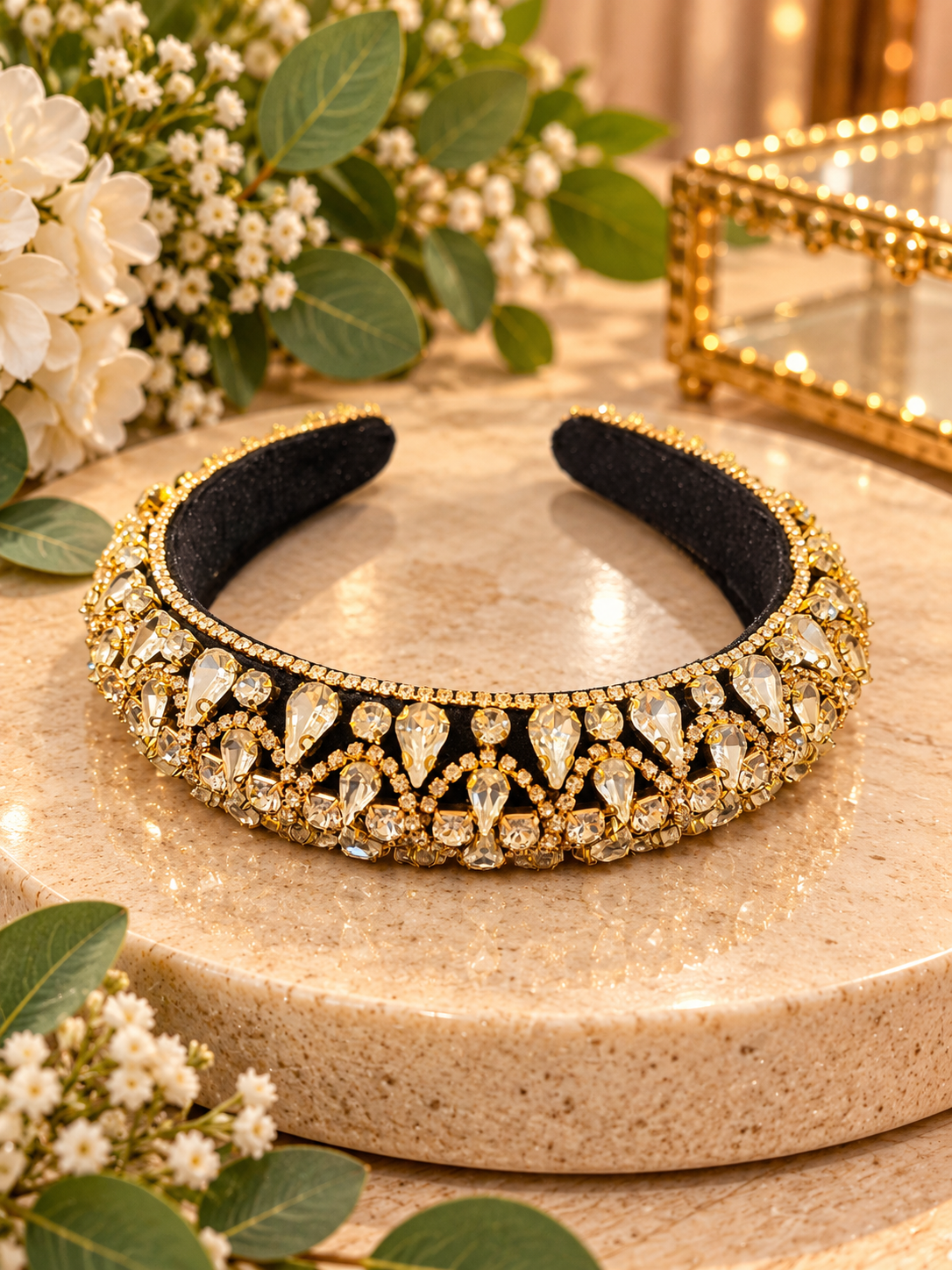 Cleo Headband Gold