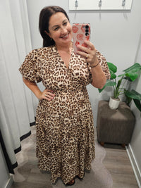 Briana Dress Leopard Print