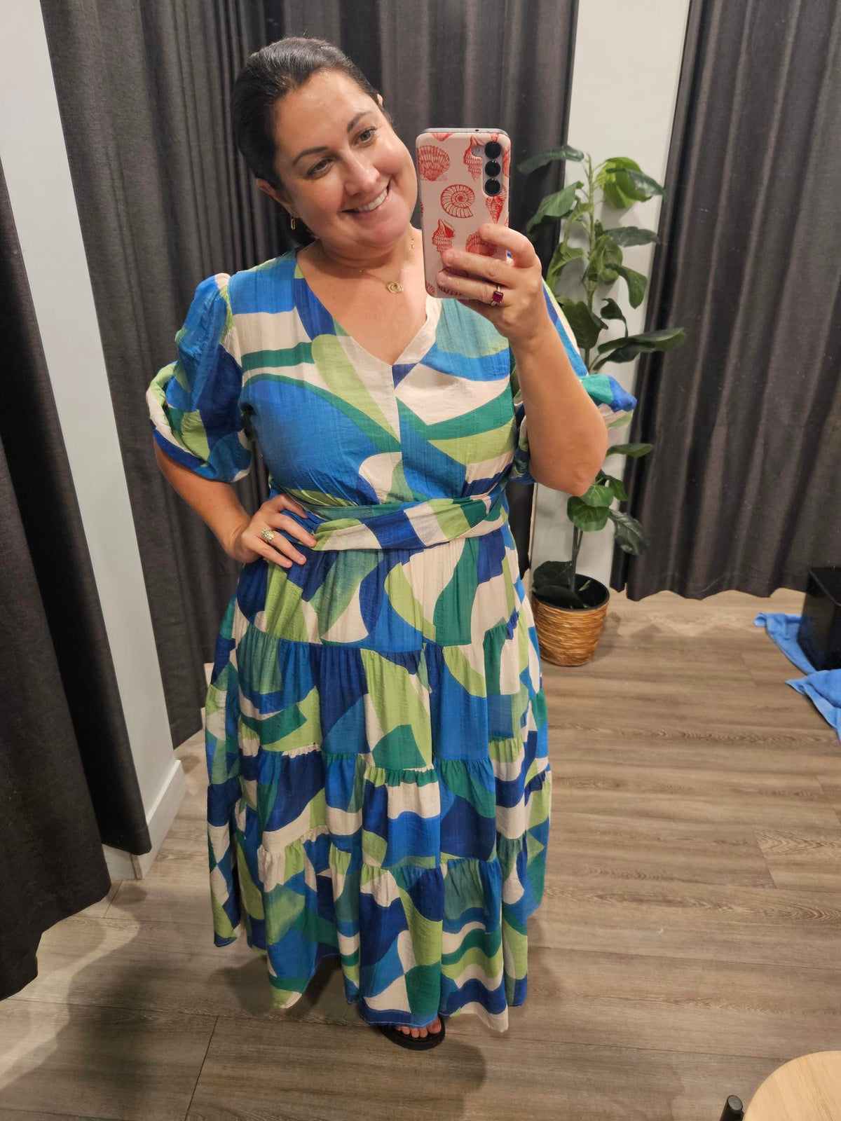 Lauryn Dress Blue