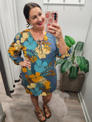 Stevie Print Lake Dress