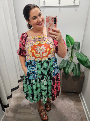 Knox Print Mini Dress