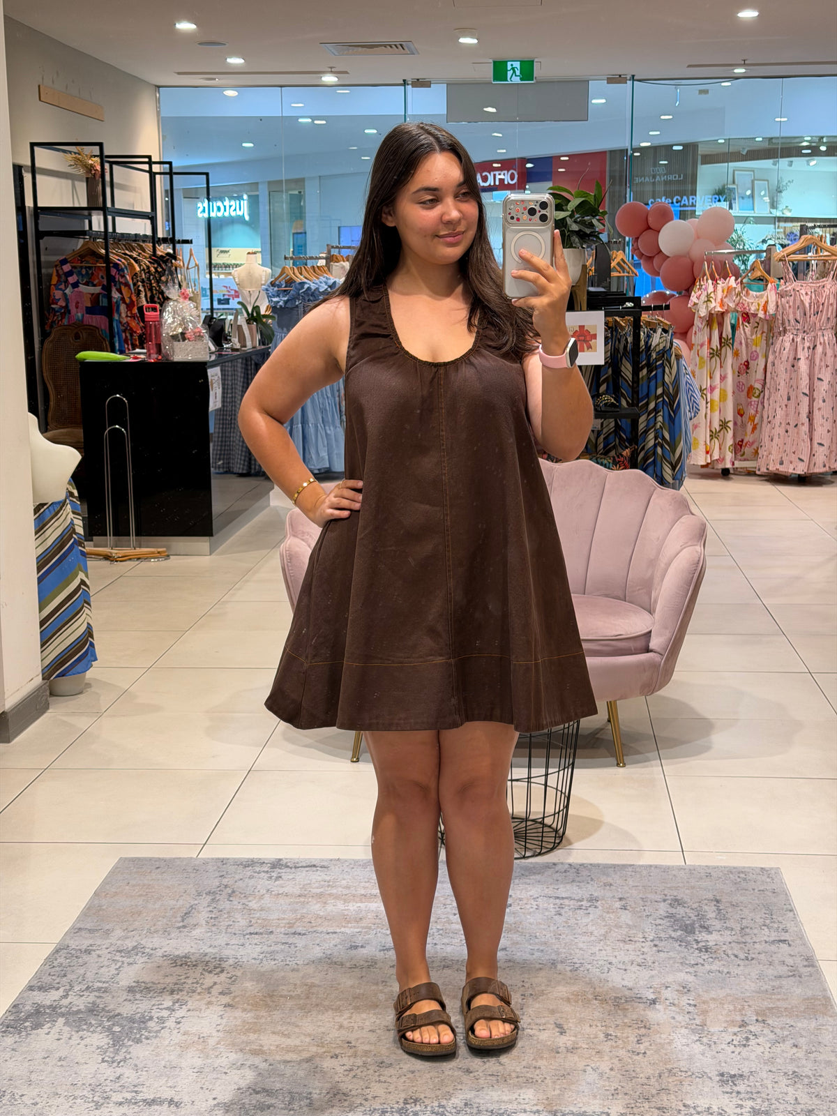 Jojo Dress Chocolate