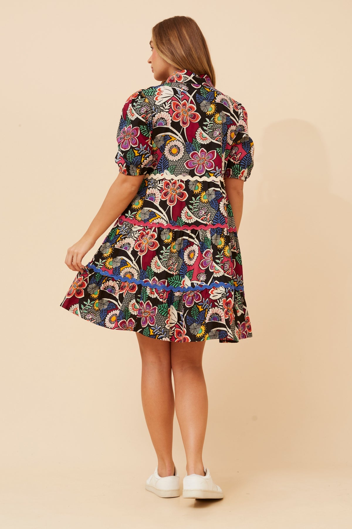Marcie Dress Black Floral