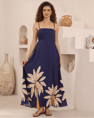 Maddy Dress Navy