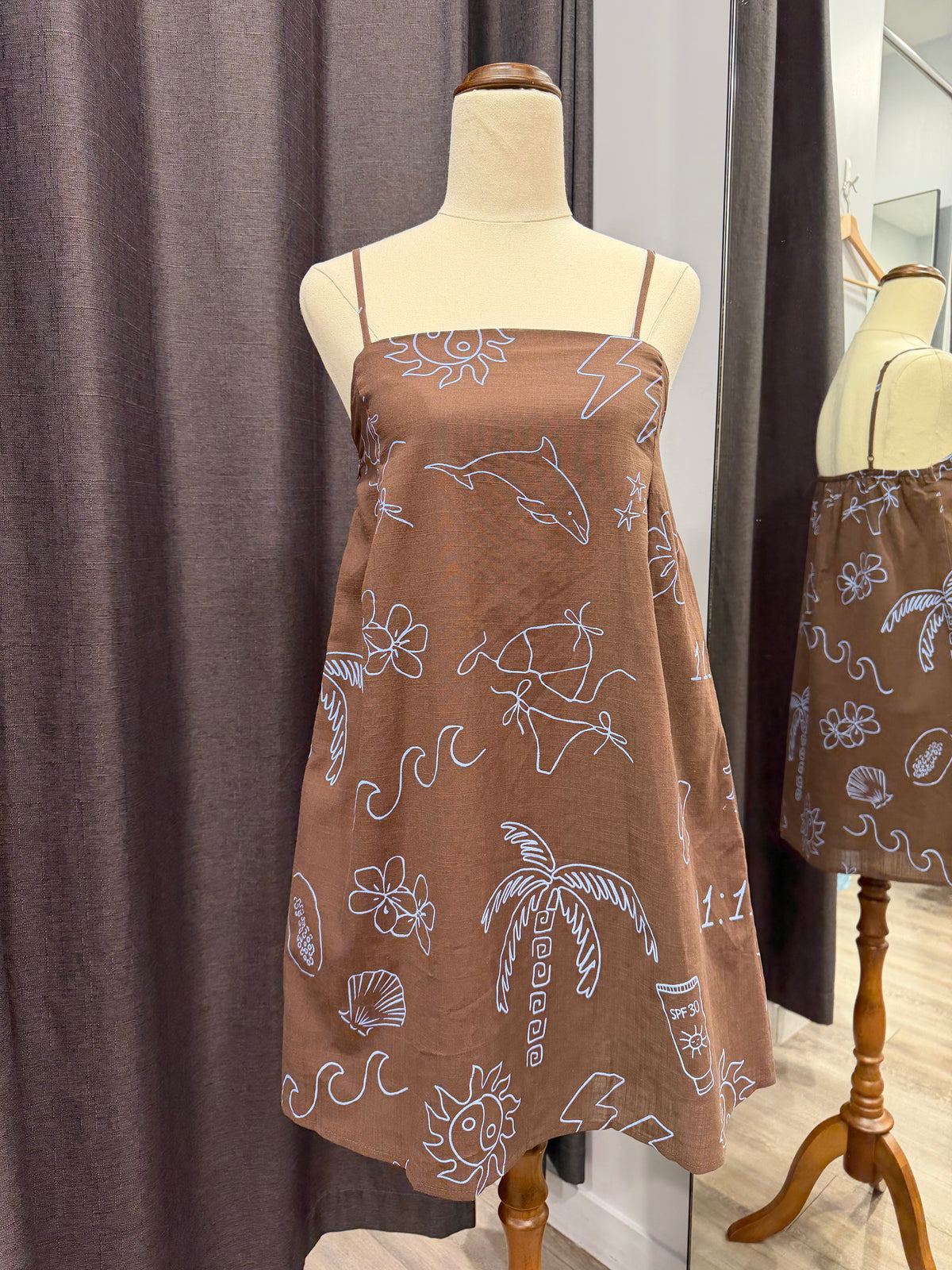 Sydney Dress Chocolate