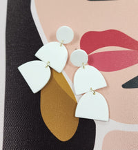 Haven Earrings White