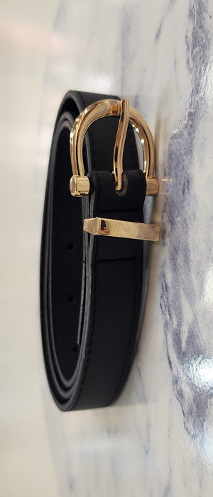 Astrid Belt Black/Gold