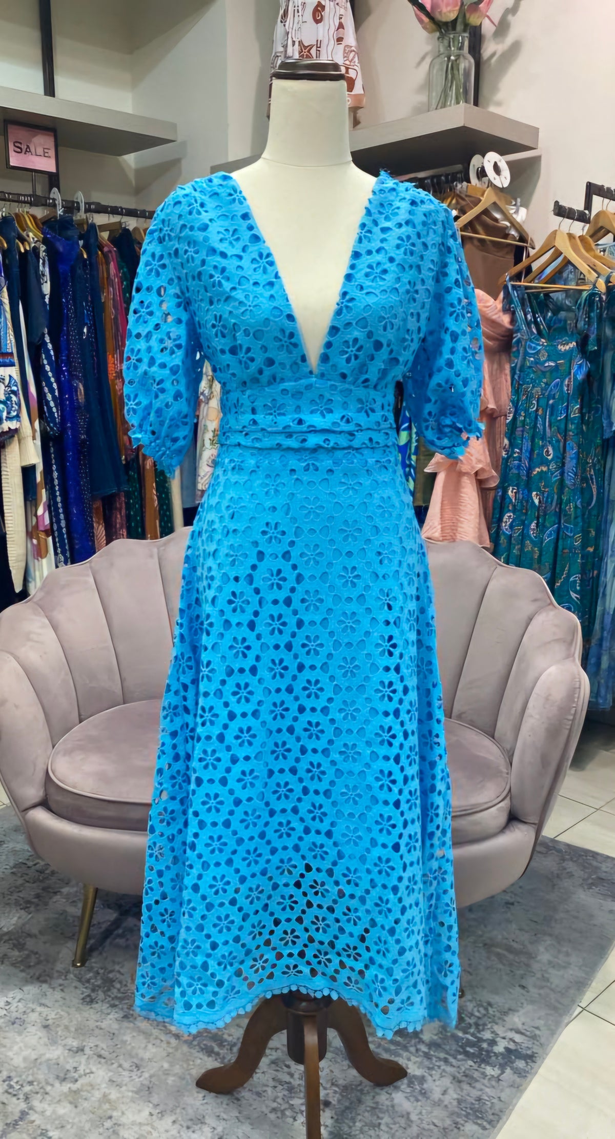 Avielle Dress Blue