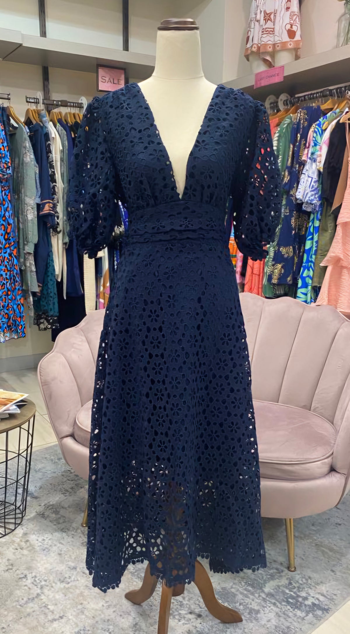 Avielle Dress Navy