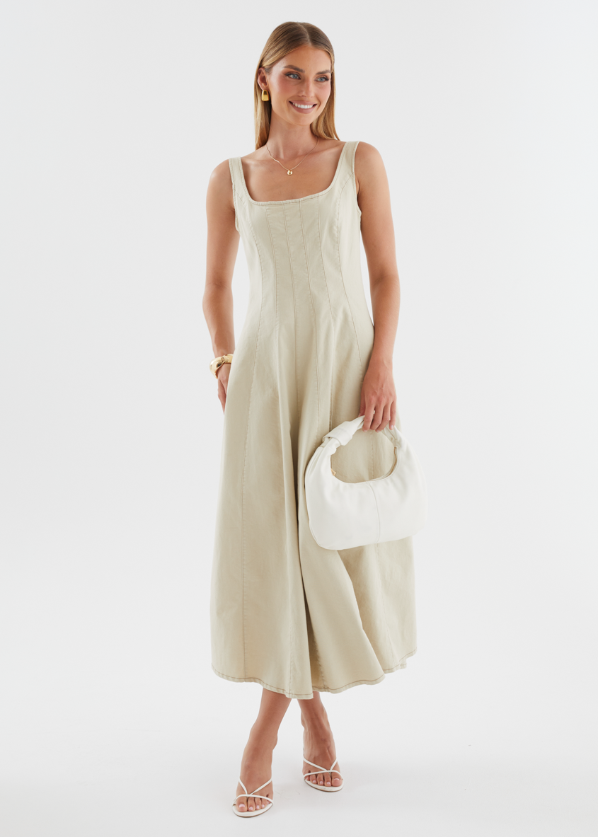 Adrienne Dress Sand