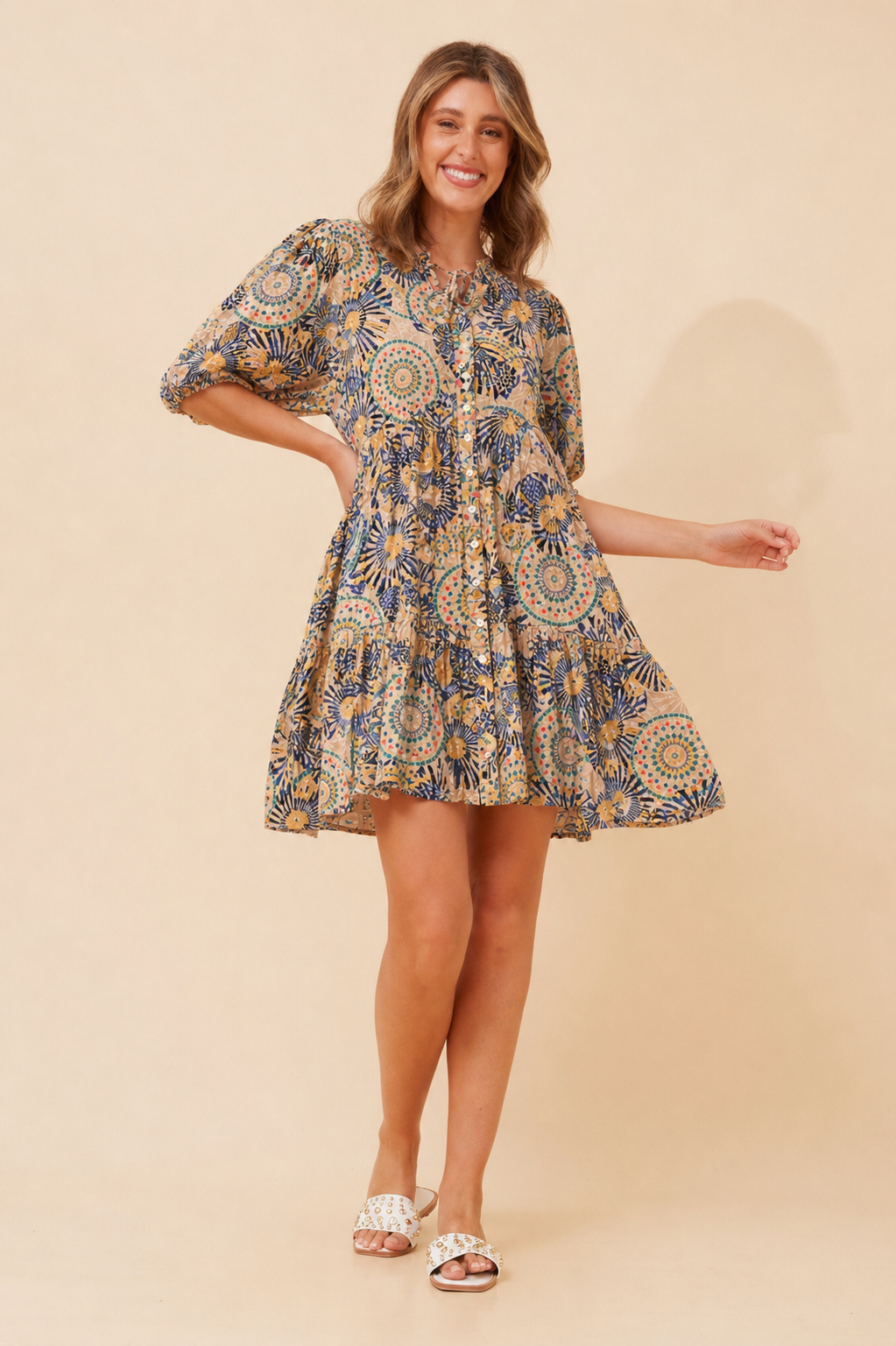 Tonya Dress Buttermilk