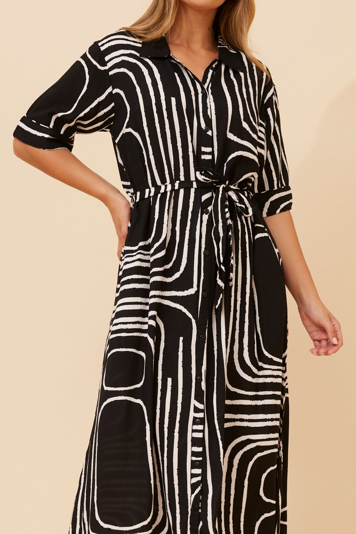 Ranelle Dress Abstract