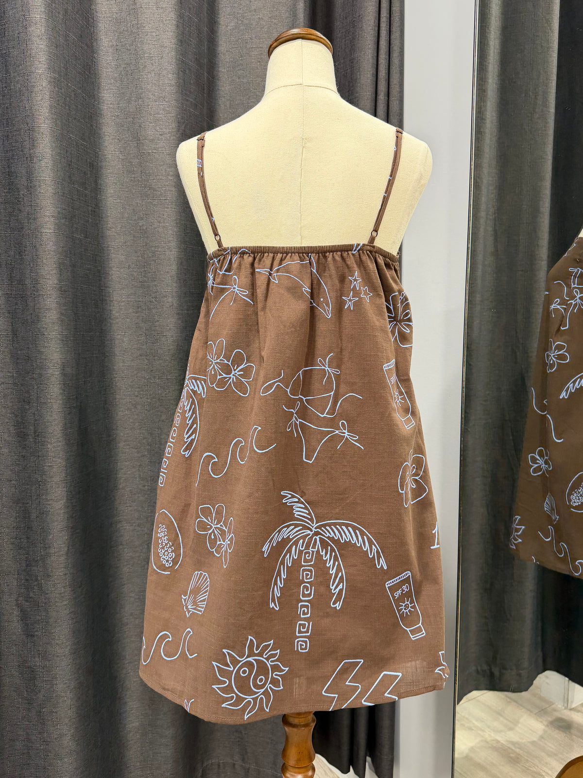 Sydney Dress Chocolate