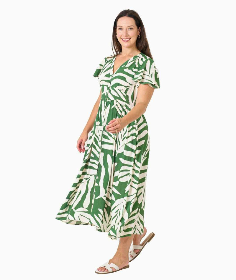 Elma Dress Green