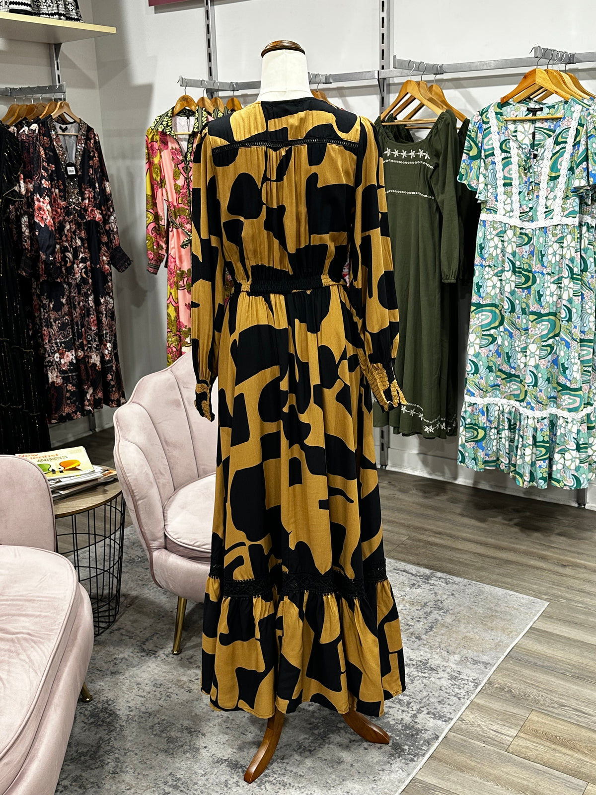 Agata Dress Camel