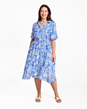 Vienne Dress Blue