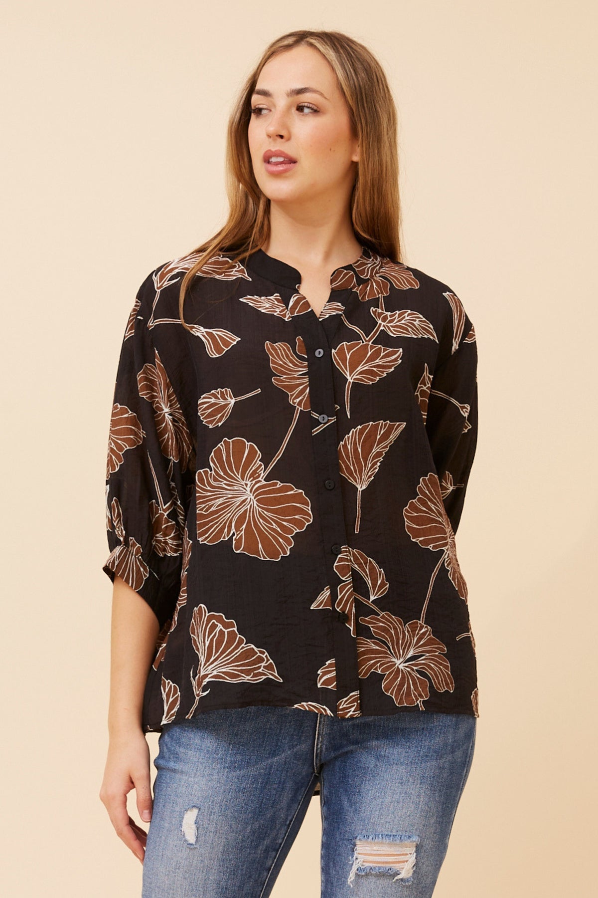 Maureen Blouse Black