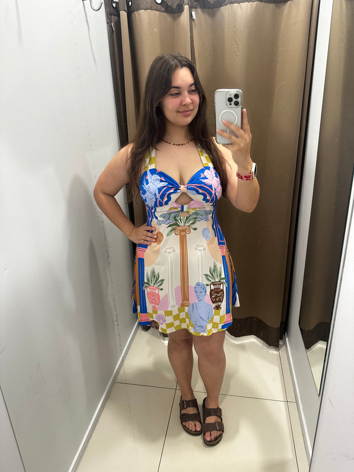 Romeo Print Verona Mini Dress