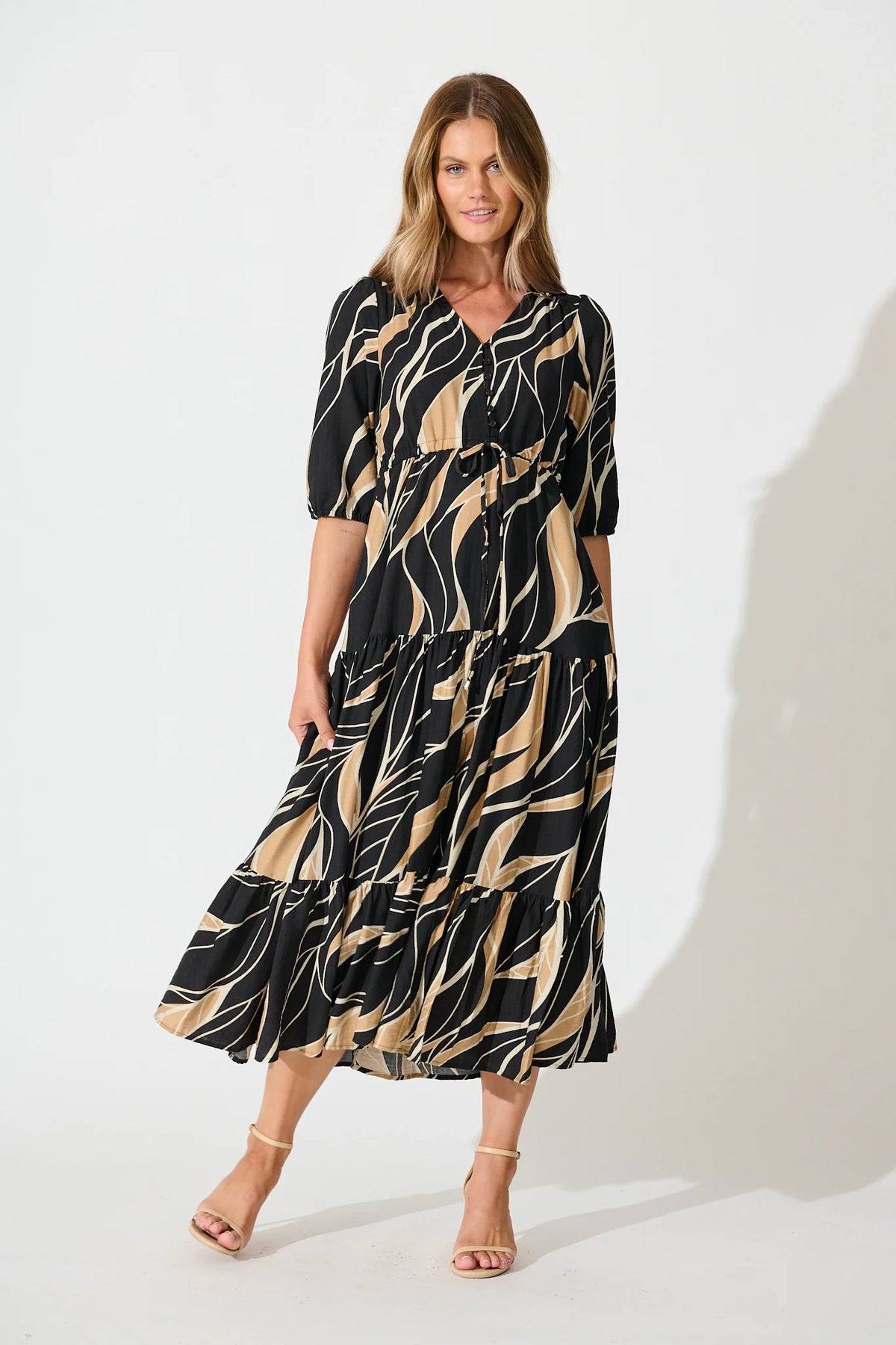 Madeleine Dress Black