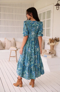 Serenade Print Eve Midi Dress
