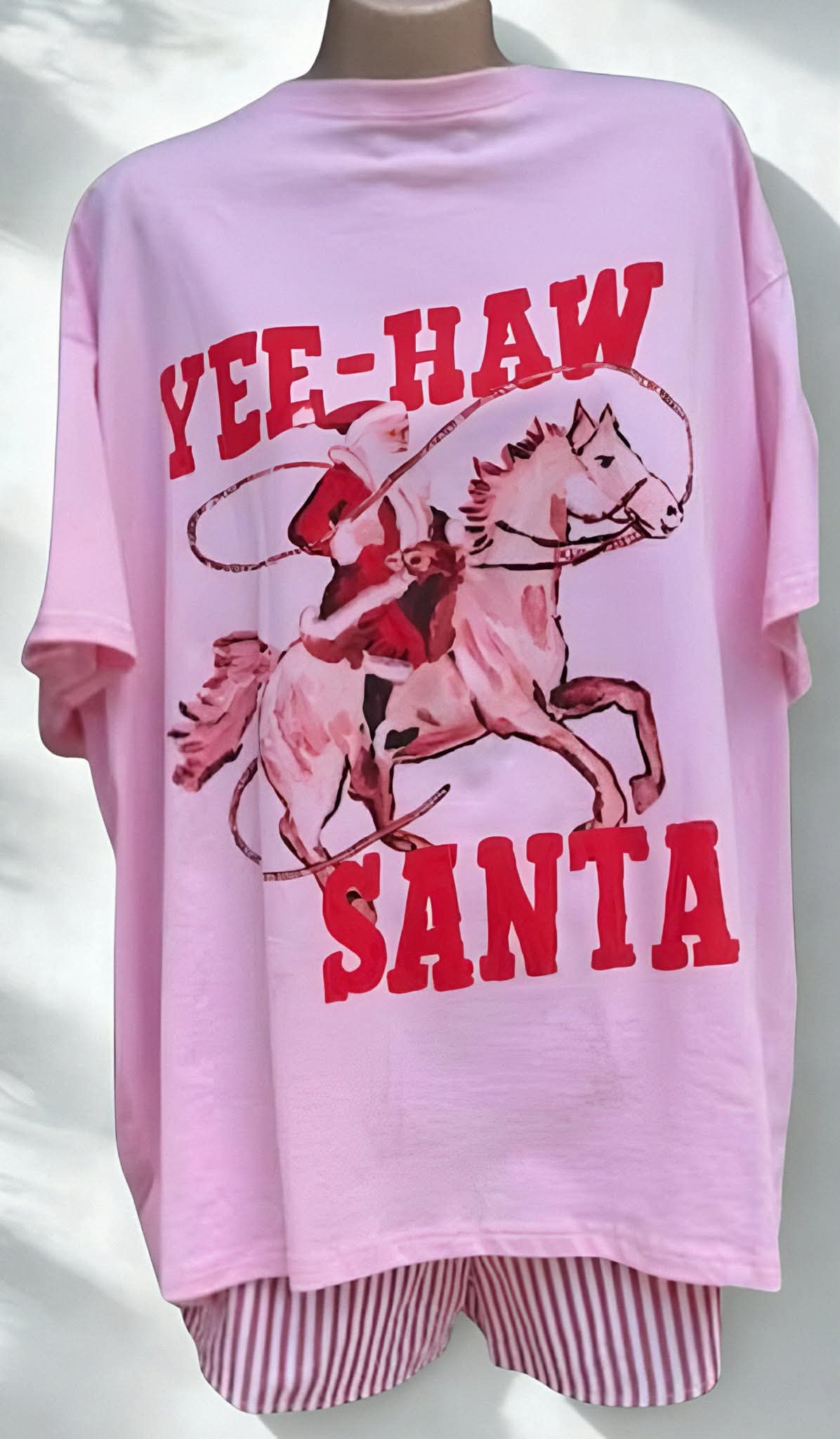 YEE-HAW Santa Top