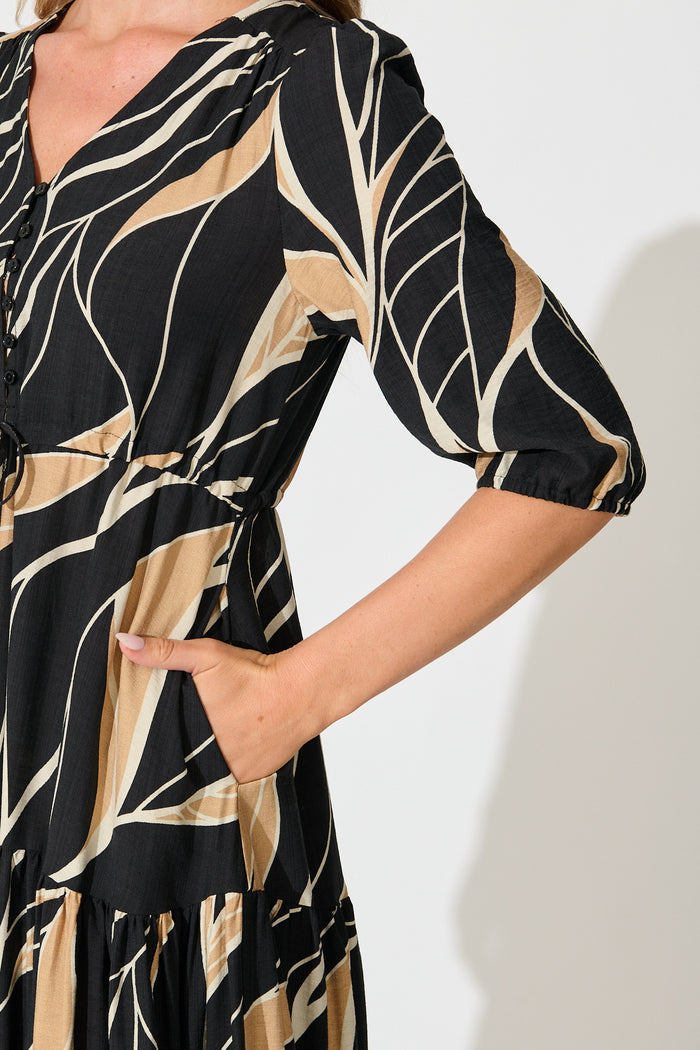 Madeleine Dress Black