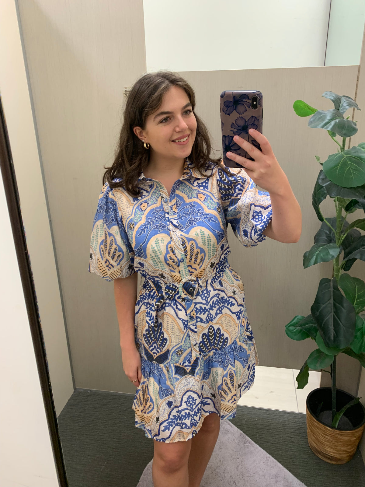 Cleo Dress Blue