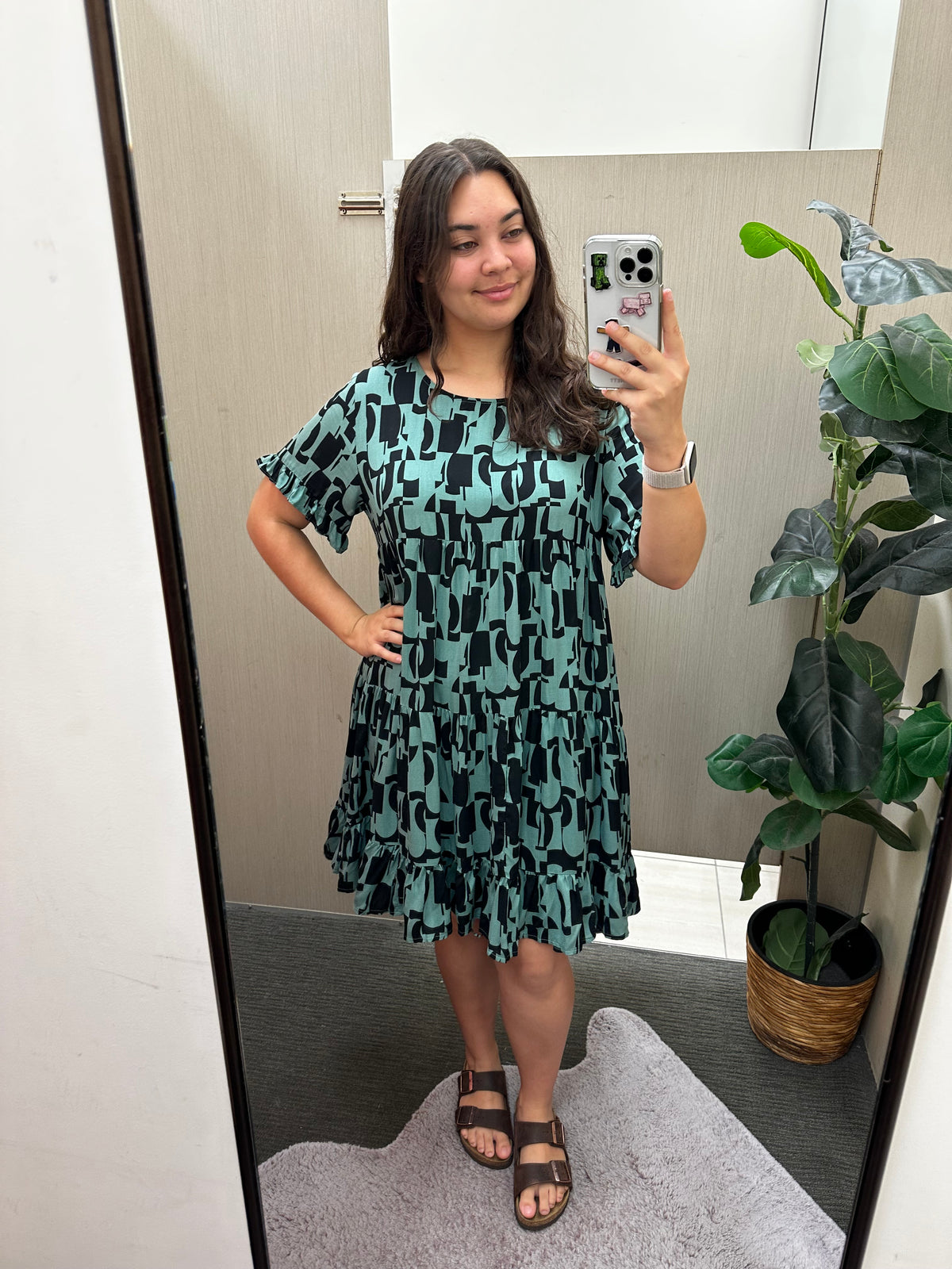 Sienna Dress Green