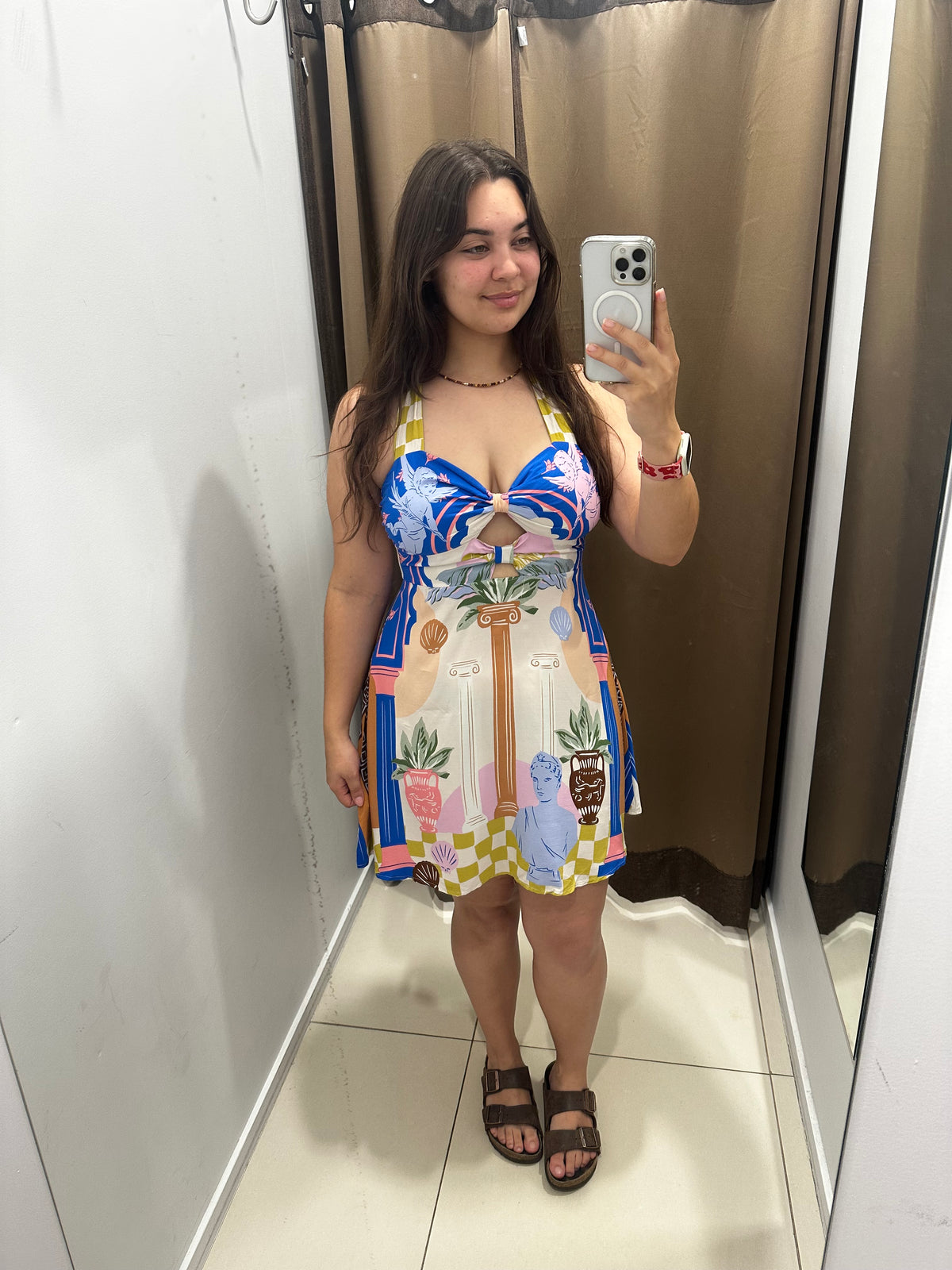 Romeo Print Verona Mini Dress