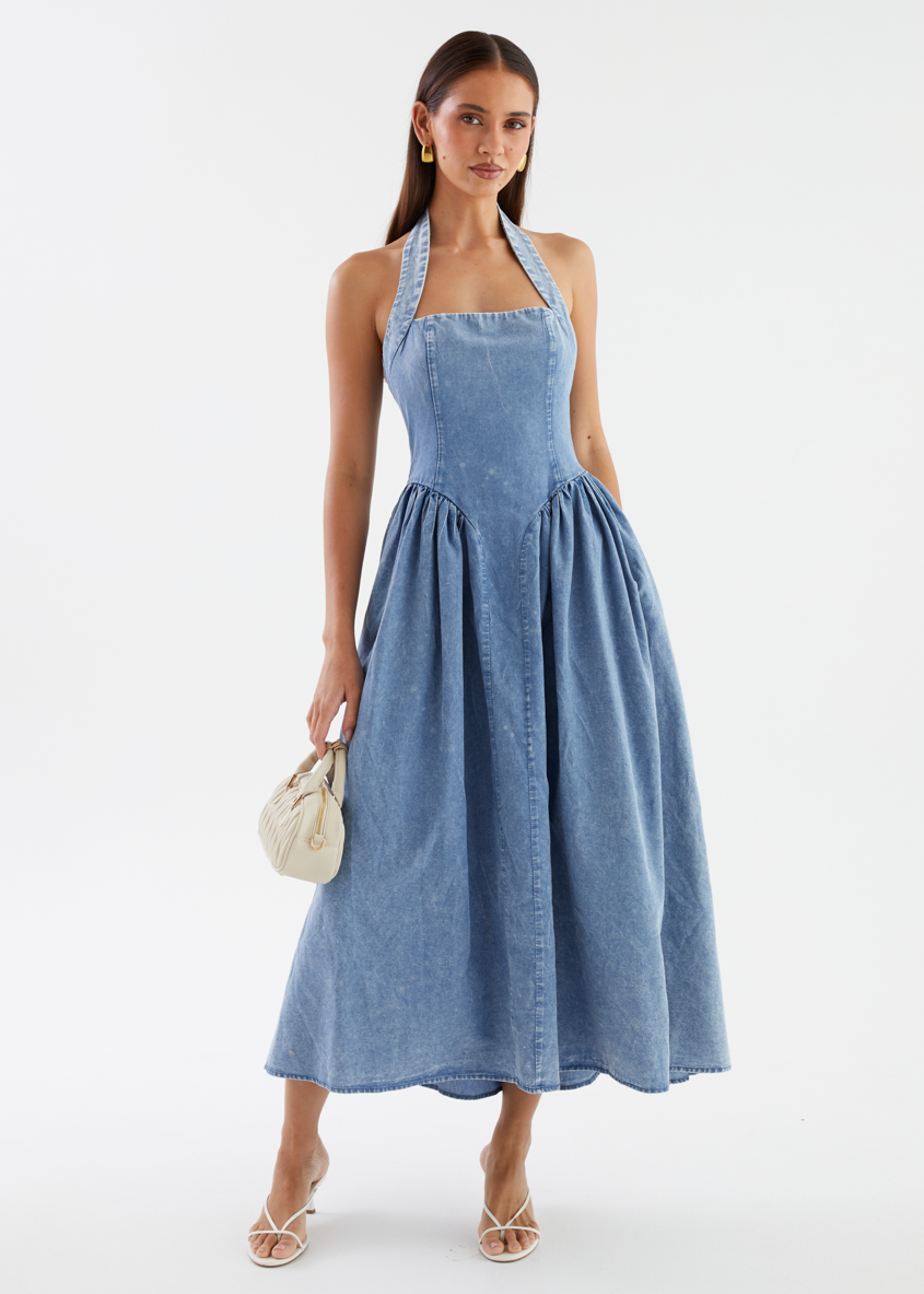 Clea Dress Denim