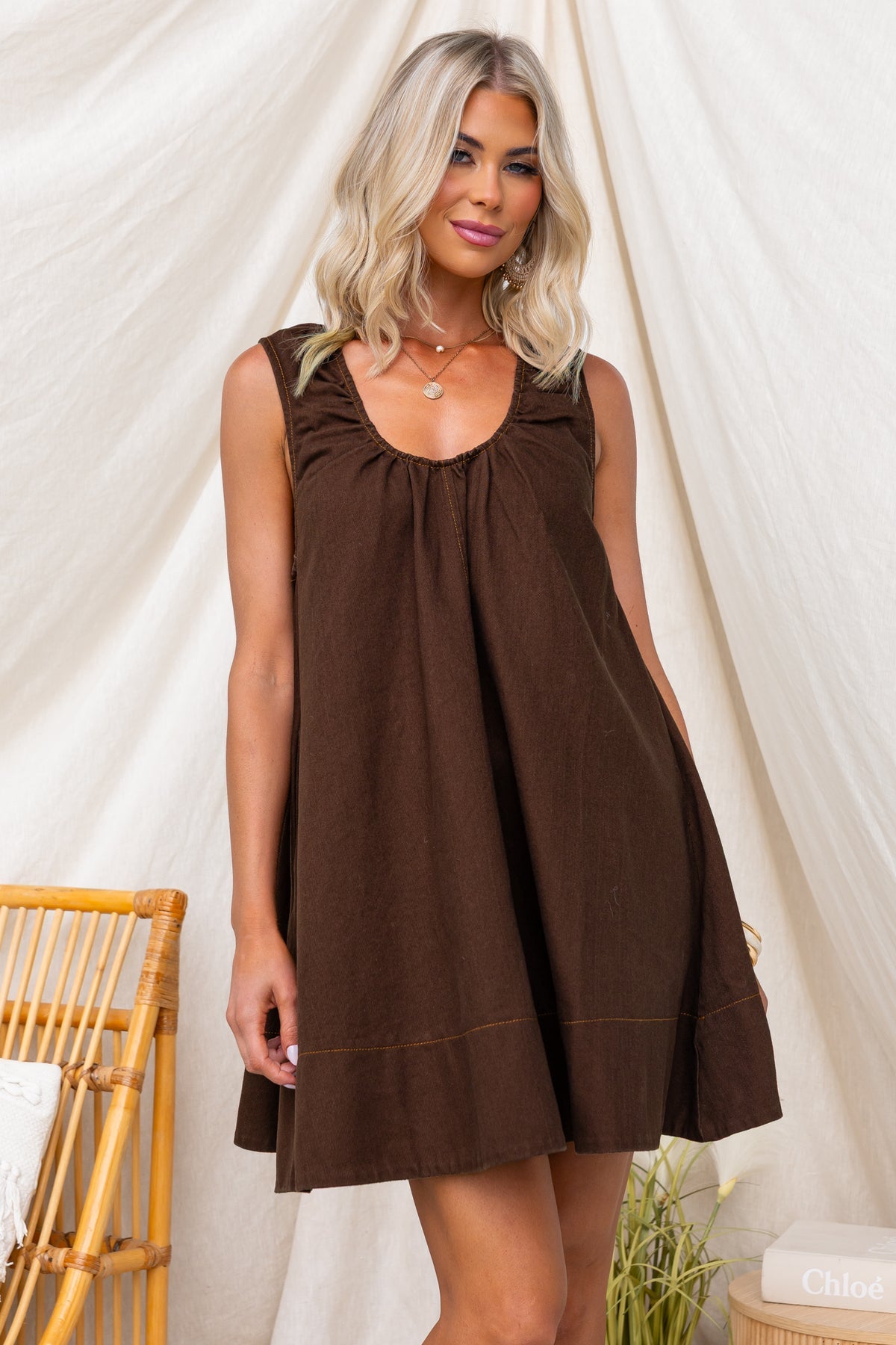 Jojo Dress Chocolate