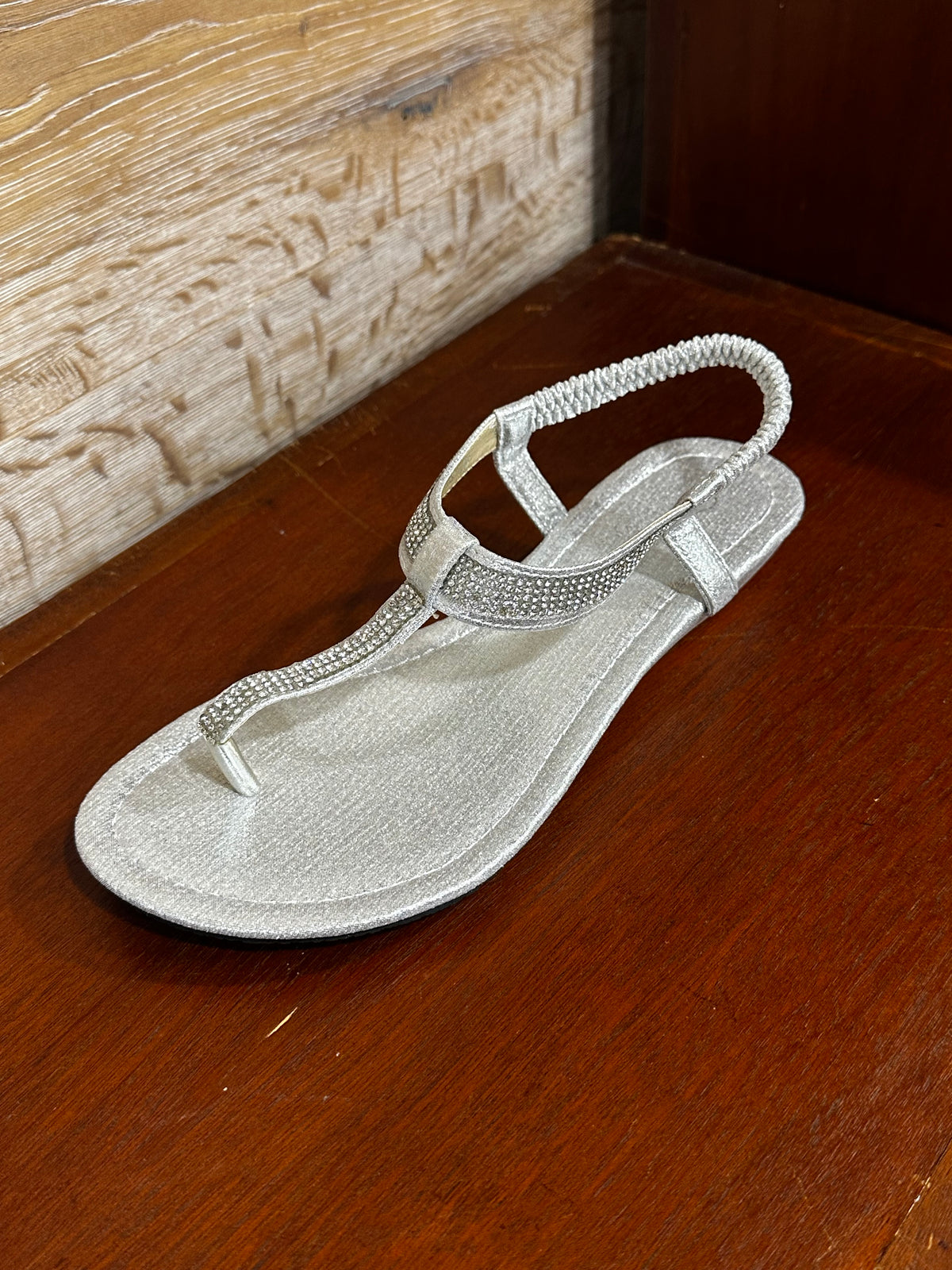 Audrey Sandals Silver