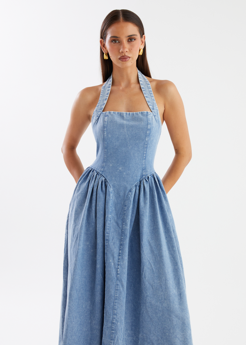Clea Dress Denim