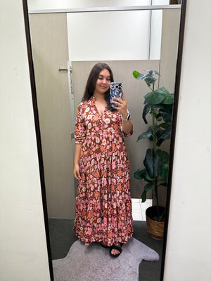 Pixie Print Tillie Maxi Dress