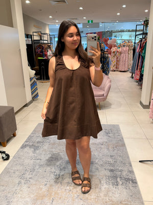 Jojo Dress Chocolate