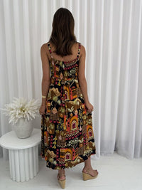 James Dress Moroccan Print