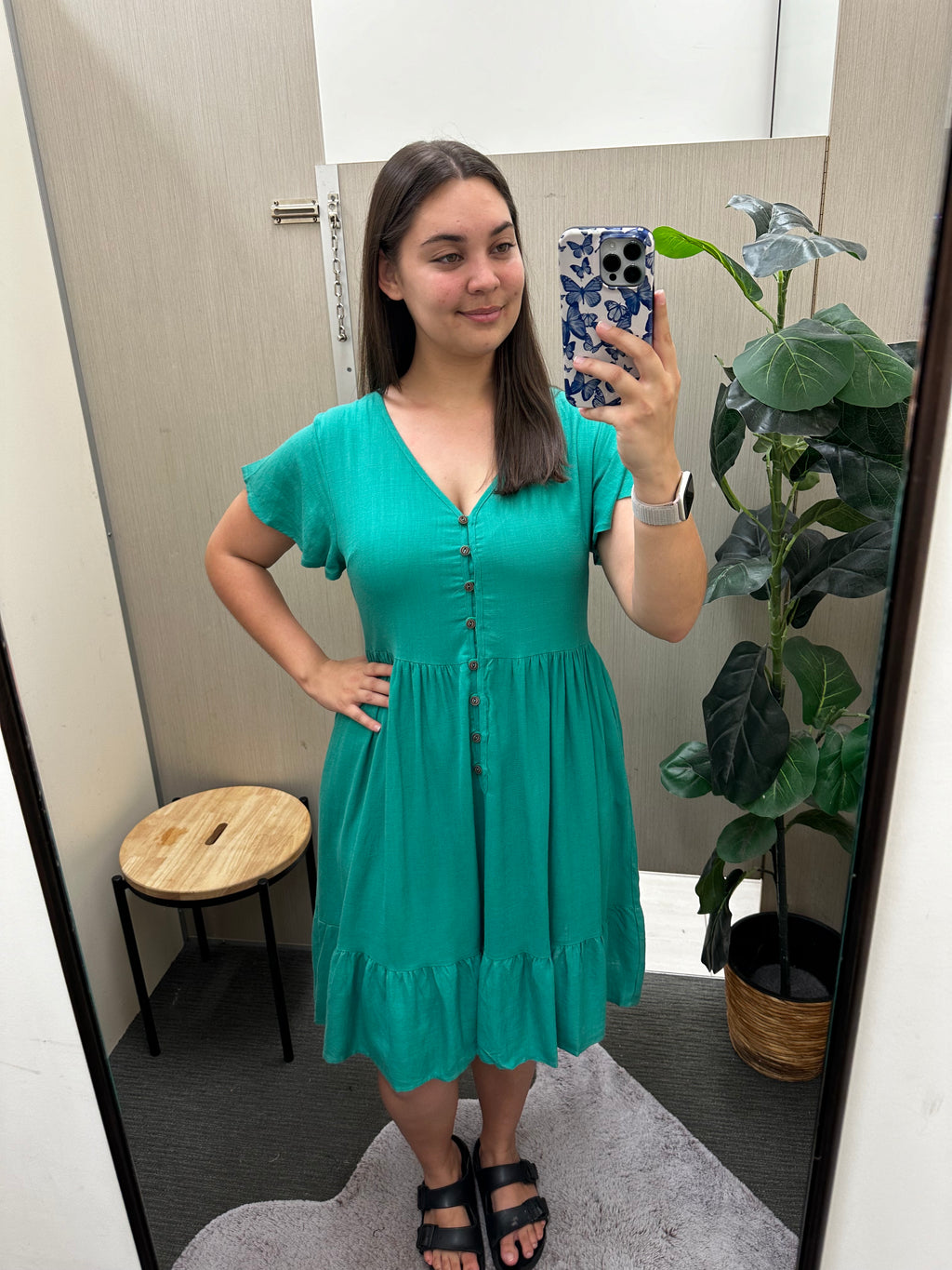 Mabel Dress Jade