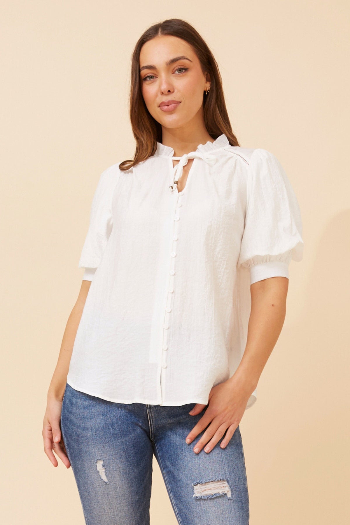 Emma Blouse White