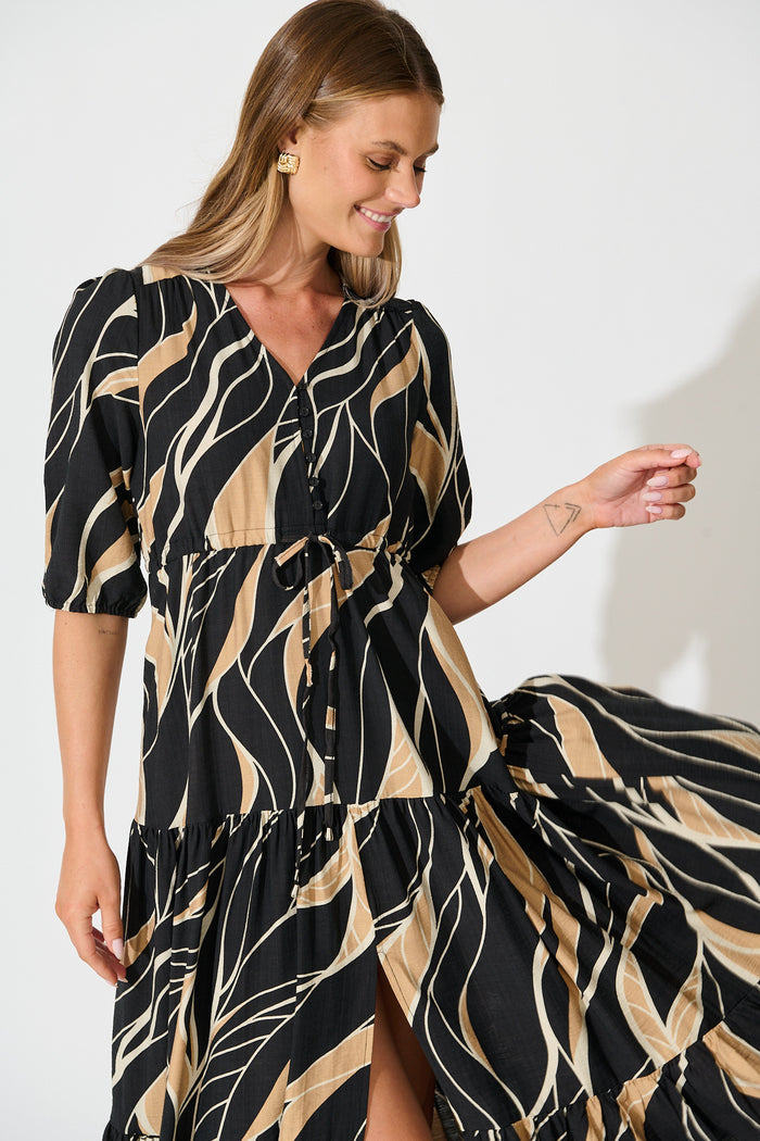 Madeleine Dress Black