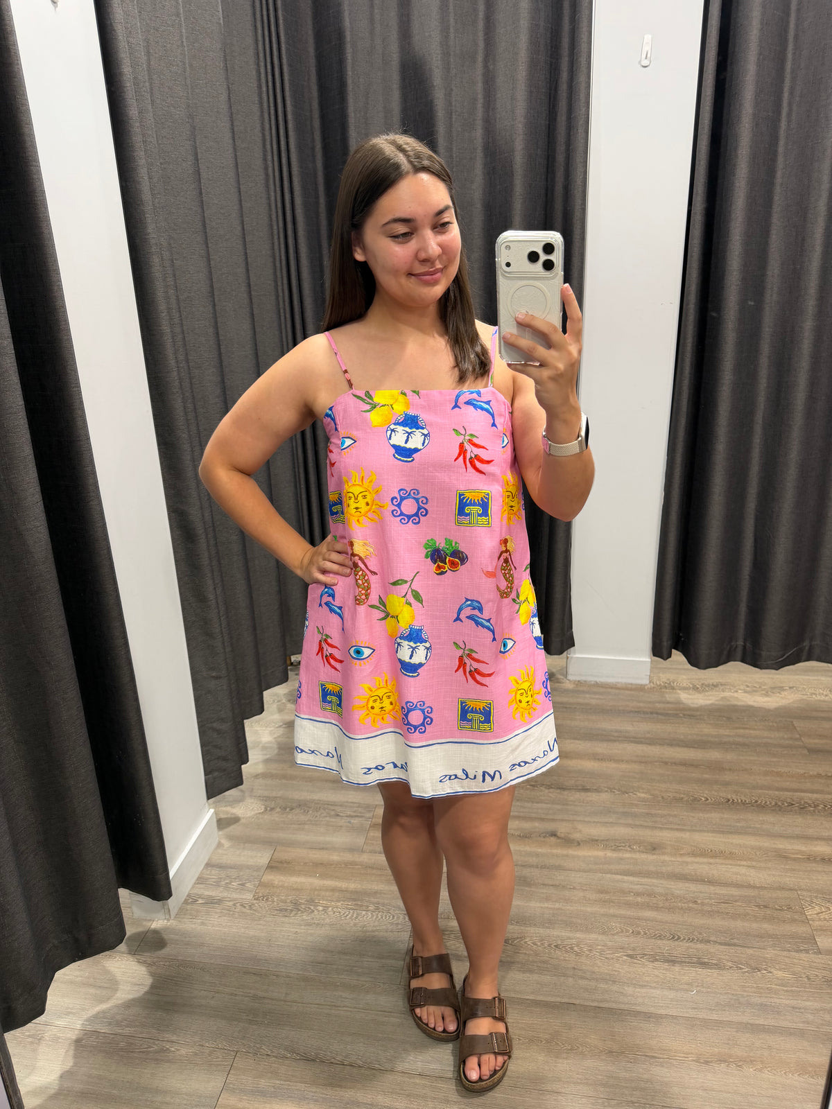 Greek Island Mini Dress